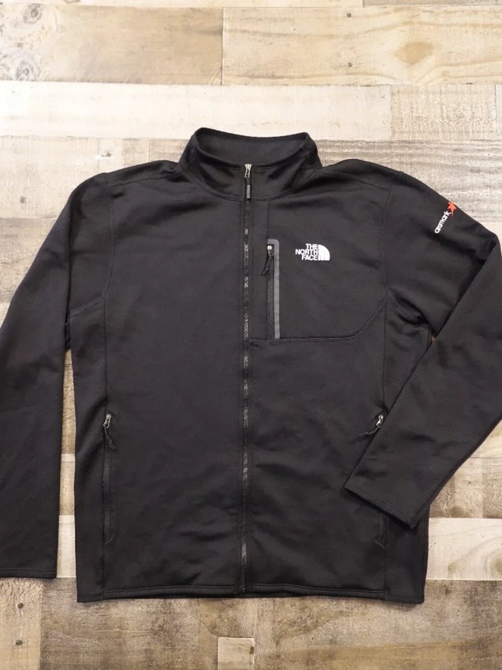 The North Face Skyline‎ Full Zip Fleece Jacket Men’s Large Black Outdoor